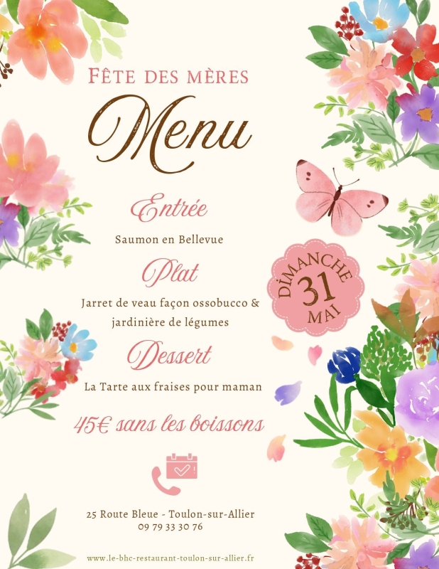 Le BHC - restaurant TOULON-SUR-ALLIER - meilleur resto TOULON-SUR-ALLIER
